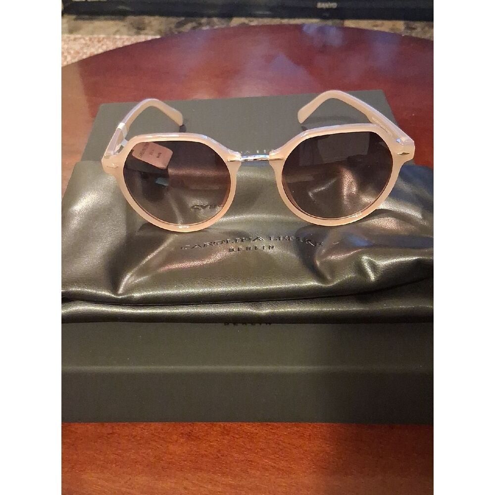 Carolina Lemke Berlin Ariste Sunglasses. New With Bag, Box, & Cleaning Cloth New